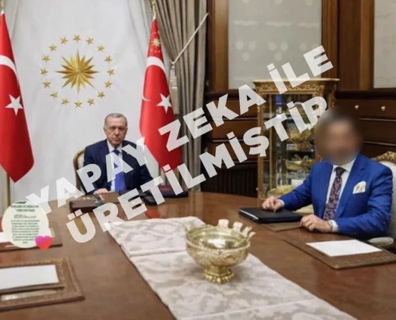 Cumhurbaşkanı Erdoğan ve Adalet Bakanı Gürlek'in fotoğraflarıyla WhatsApp paylaşımı yapan şüphelinin gözaltına alınması