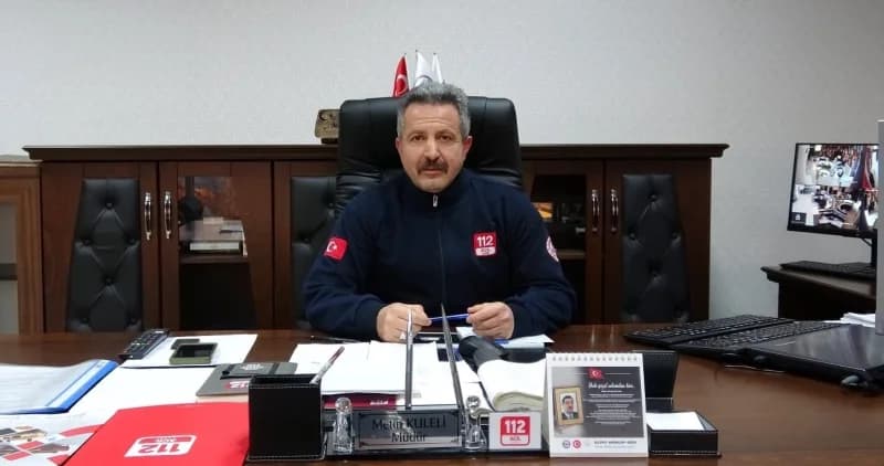 Erzincan 112 Acil Çağrı Merkezi Müdürü Metin Kuleli
