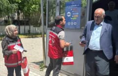 Erzurum’da kadına yönelik şiddetle mücadele kapsamında saha çalışmalarında görev yapan uzman ekipler