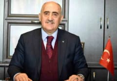 Erzurum Kent Konseyi Başkanı Hüseyin Tanfer Gaziler Günü mesajı yayımlarken