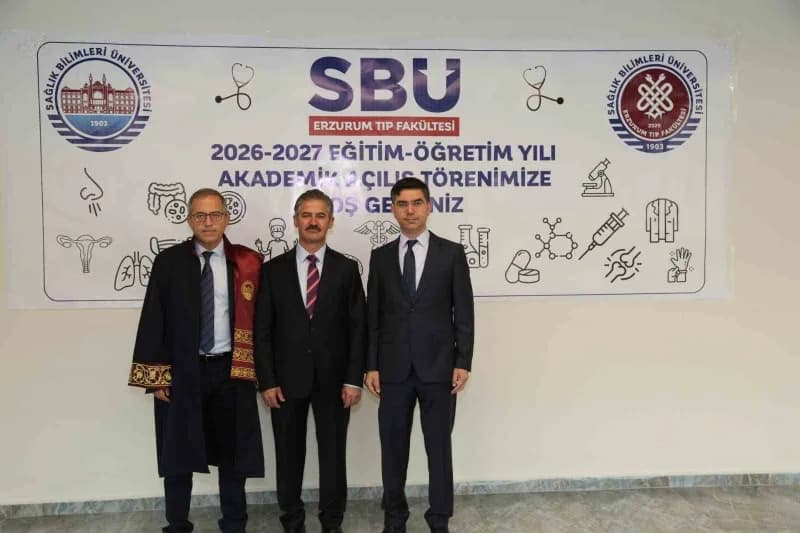 Sağlık Bilimleri Üniversitesi Erzurum Tıp Fakültesi 2026-2027 Eğitim-öğretim Yılı Akademik Açılış Töreni gerçekleştirild