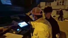 Eskişehir'de polis ekiplerinin dur ihtarına uymayan motosiklet sürücüsüne uygulanan trafik cezası