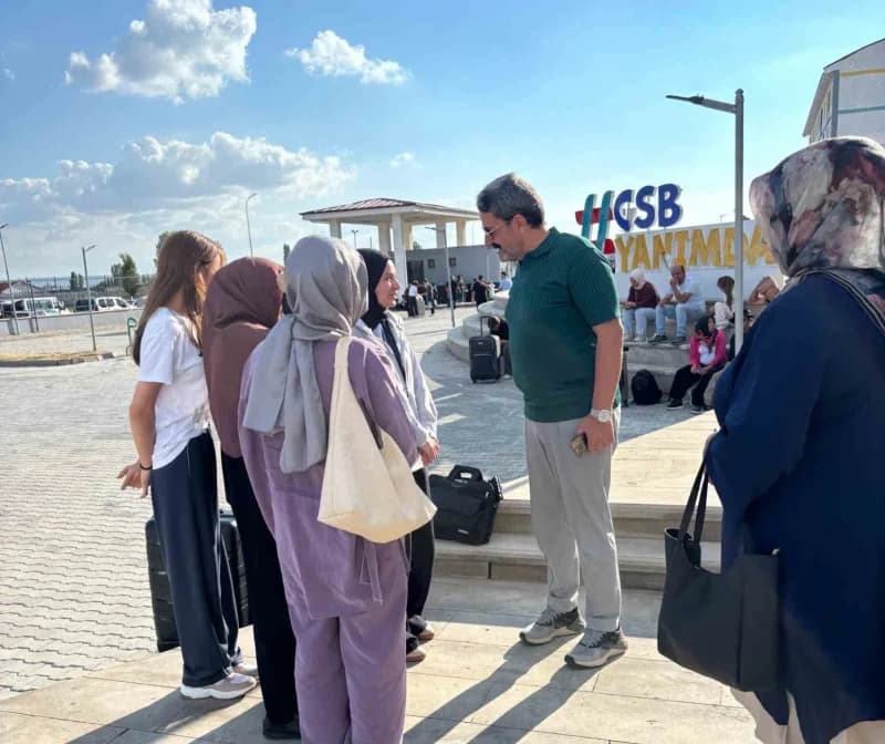 Üniversite okumak için 2026-2027 eğitim-öğretim döneminde Eskişehir'e gelen öğrenciler yurtlara yerleşti.