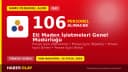 Eti Maden İşletmeleri Genel Müdürlüğü 106 sürekli işçi alımı başvuru duyurusu