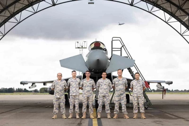 Milli Savunma Bakanlığı (MSB), Eurofighter Typhoon tedarik projesi kapsamında uzman personelden oluşan heyetin İngiltere
