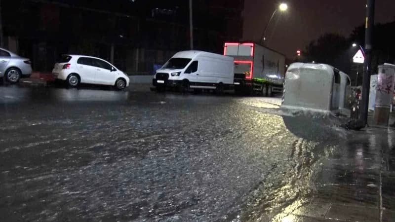 İstanbul’da Meteoroloji Genel müdürlüğünün uyarılarının ardından akşam saatlerinden itibaren etkili olan yağışla birlikt