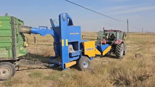 Bitlis Adilcevaz’da tarlada fasulye hasadı yapan çiftçiler