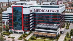 VM Medical Park Samsun Hastanesi Faz 1 Klinik Araştırma Merkezi binası ve giriş alanı
