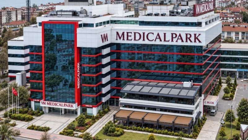VM Medical Park Samsun Hastanesi Faz 1 Klinik Araştırma Merkezi binası ve giriş alanı