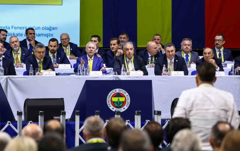 Fenerbahçe Spor Kulübü Olağan Mali Genel Kurul Toplantısı, Ülker Spor ve Etkinlik Salonu'nda yapılıyor