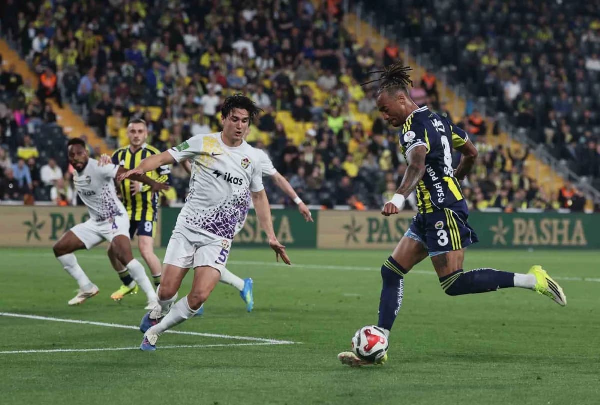 Fenerbahçe ile Eyüpspor arasında oynanacak Süper Lig maçından stadyum görüntüsü