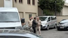 Eski Akçakoca Belediye Başkanı Fikret Albayrak mahkeme salonunda duruşmaya katılırken