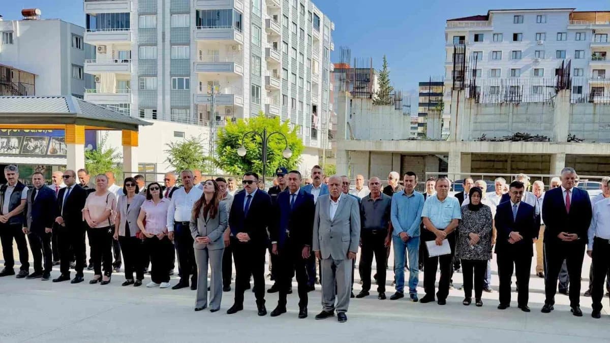 19 Eylül Gaziler Günü kapsamında tören düzenlendi.