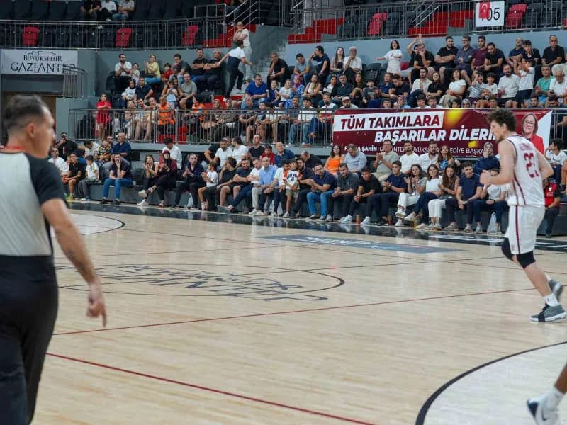 Gaziantep Basketbol, evindeki ilk maçtan galibiyetle ayrıldı
