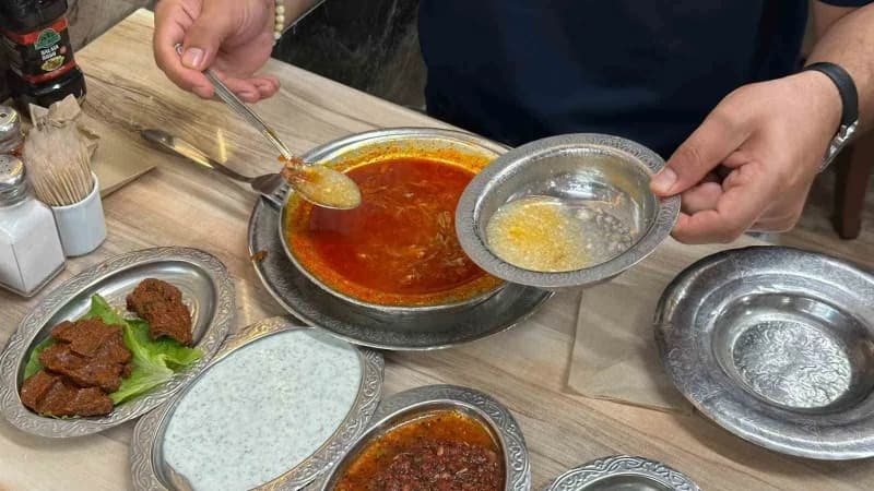 Havalar soğudu, Gaziantep'in doğal antibiyotiği beyrana ilgi arttı