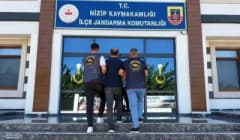 Gaziantep'te jandarma ekipleri uyuşturucu suçundan aranan şahsı yakaladı