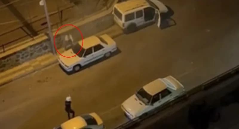 Gaziantep'te polisle çatışan şüphelinin kaçış ve çatışma anları