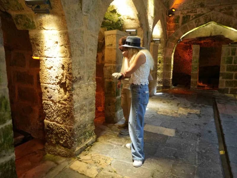 Gaziantep Şahinbey’deki tarihi Pişirici Kasteli ve Mescidi, ziyaretçilerin ilgisini çeken tarihi su yapıları