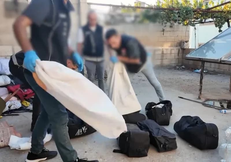 Gaziantep'te 8 valiz dolusu 572 bin adet uyuşturucu hap ele geçirildi