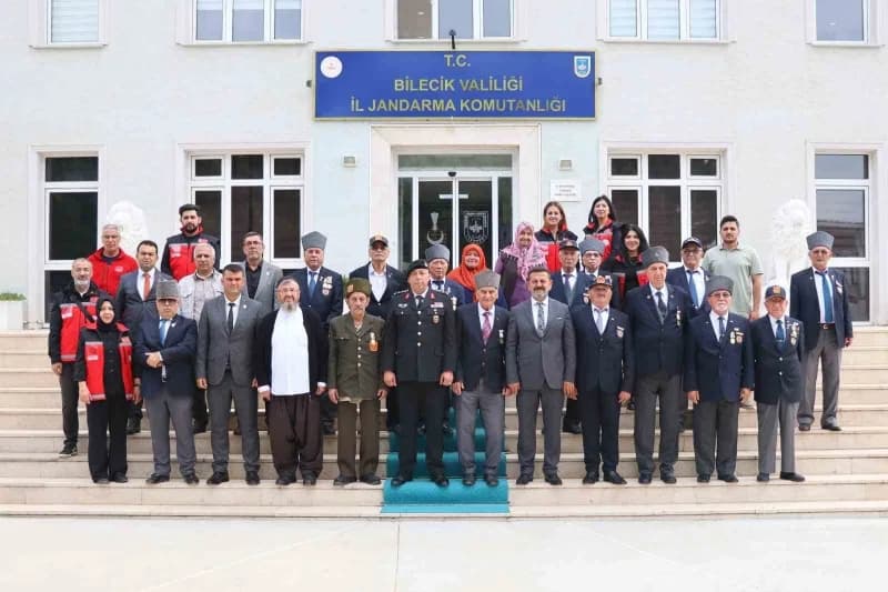Gaziler Günü’nde kahraman Gaziler jandarmada misafir edildi