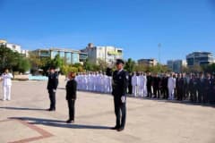 Didim Cumhuriyet Kent Meydanı'nda 19 Eylül Gaziler Günü çelenk sunma töreni ve Başkan Hatice Gençay gazilerle kahvaltıda