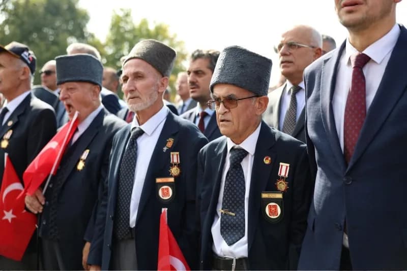 19 Eylül Gaziler Günü, Düzce’de anıtpark’ta düzenlenen resmi tören ve Merkez Büyük Camii’ndeki Kur’an-ı Kerim tilaveti v