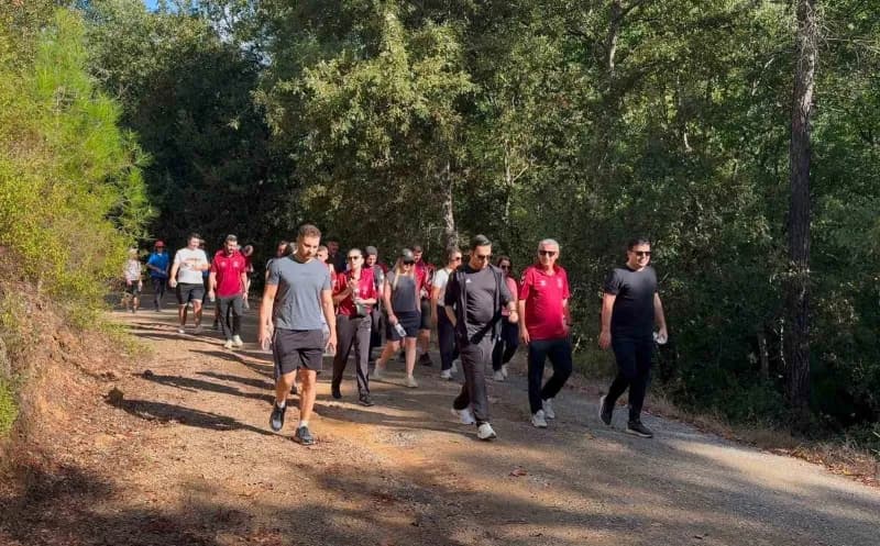 Avrupa Spor Haftası’nda Gazipaşa’da doğa yürüyüşü