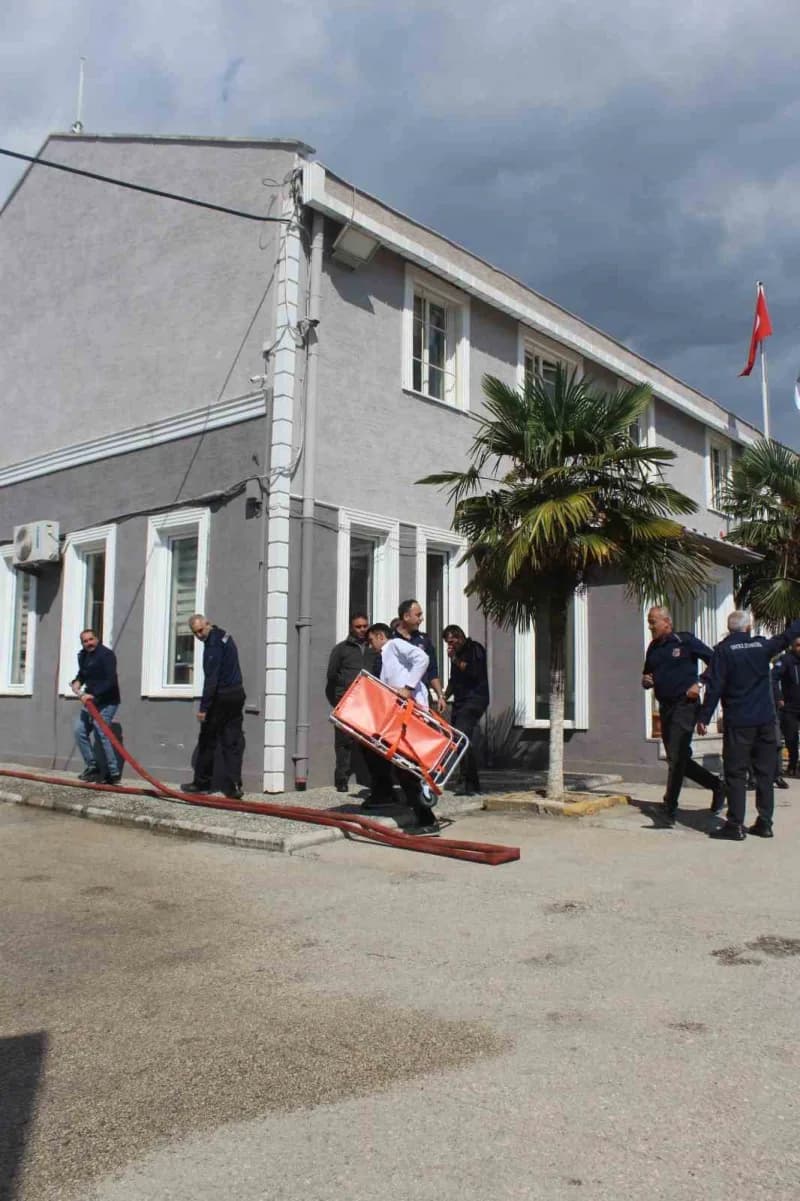 Gemlik Açık Ceza İnfaz Kurumu, olası afet ve Acil durumlara karşı kurumun hazırlık seviyesini ölçmek, can ve mal güvenli