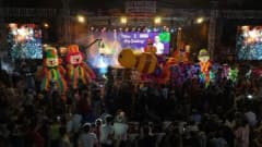 Germencik’te 22. İncir Festivali kortej yürüyüşü ve akşam konserinden renkli görüntüler