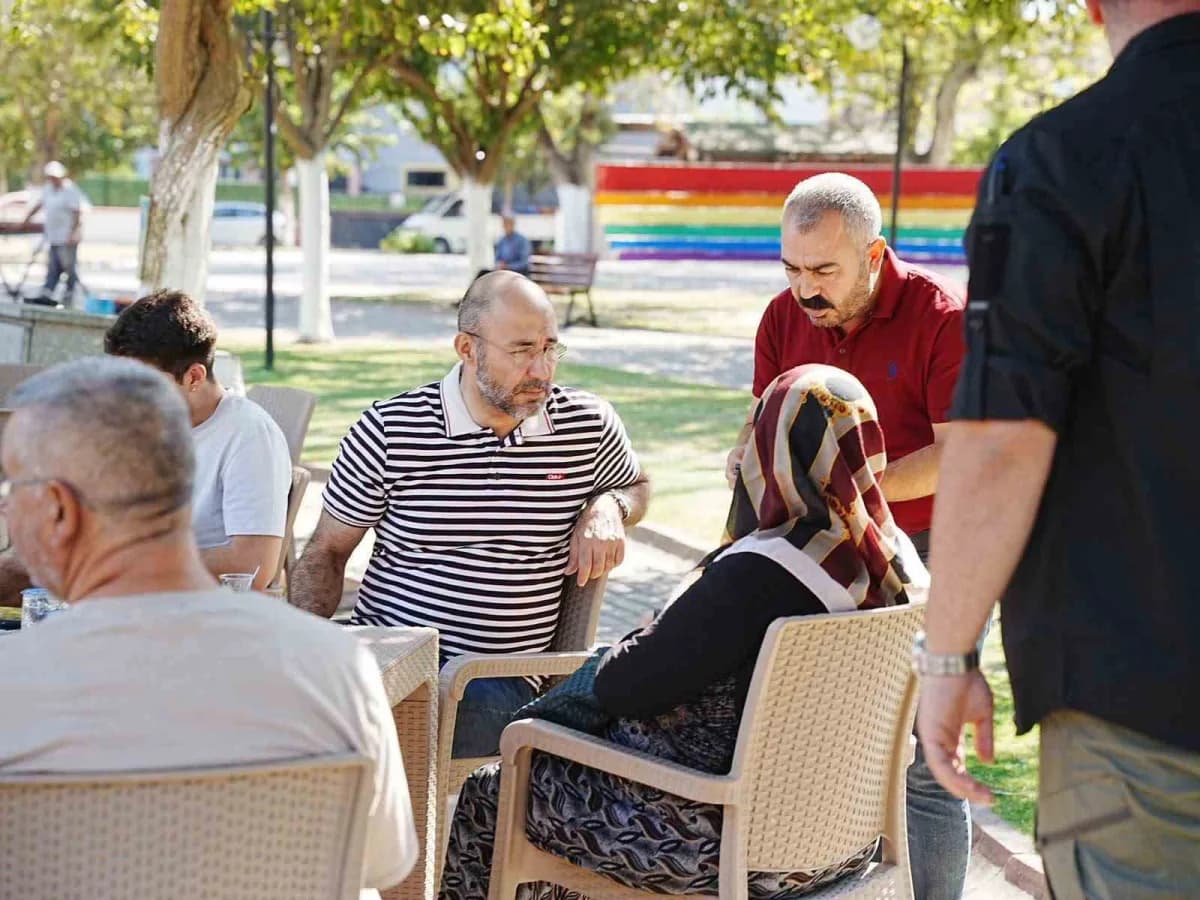 Aydın'ın Germencik ilçesinde 22. Geleneksel İncir Festivali için hazırlıklar sürerken Belediye Başkanı Burak Zencirci, k
