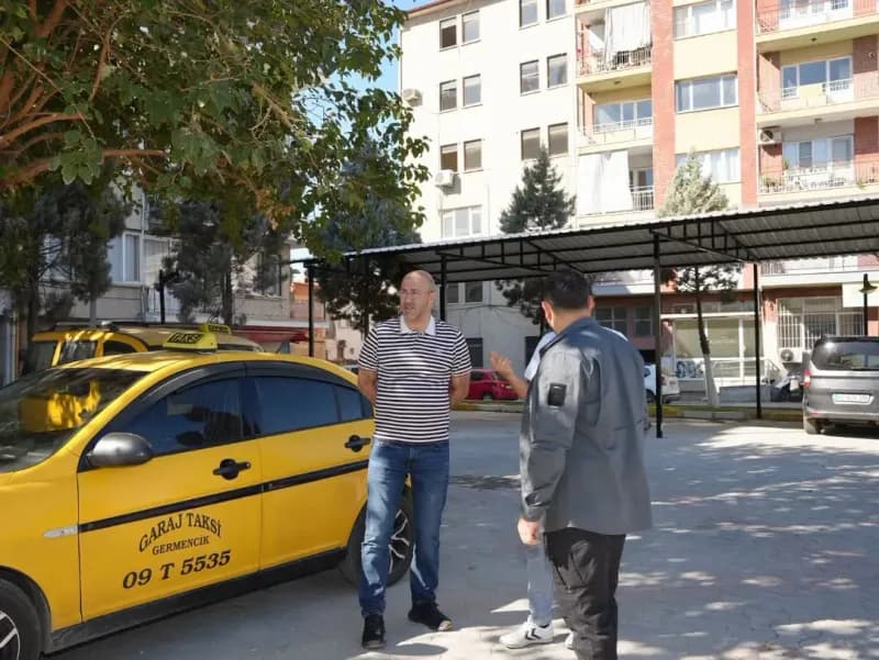 Aydın’ın Germencik ilçesinde vatandaşların ulaşım hizmetlerinden daha konforlu ve güvenli şekilde faydalanabilmesi amacı
