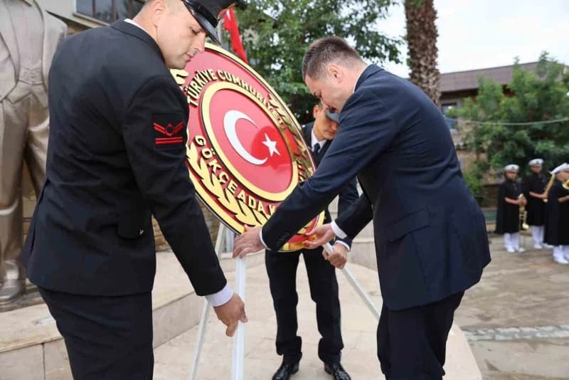 Çanakkale’nin Gökçeada ilçesinin düşman işgalinden kurtuluşunun 103’üncü yıl dönümü, düzenlenen tören ve etkinliklerle k