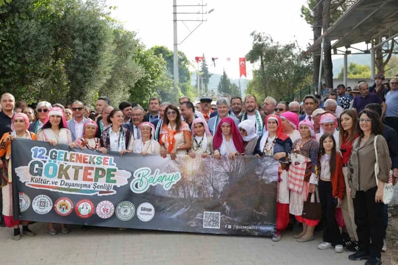 Muğla Göktepe Mahallesi’nde düzenlenen 12. Kültür ve Dayanışma Şenliği etkinliklerinden renkli görüntüler