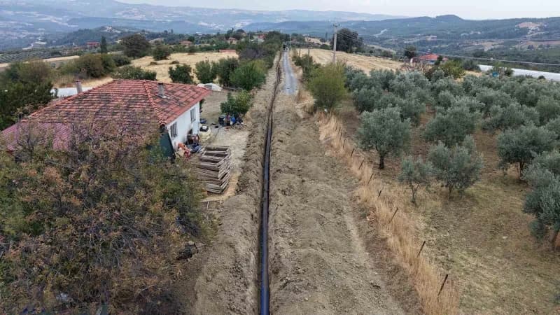 Manisa’nın Gördes ilçesinde yıllardır yaşanan içme suyu sorununu çözmek amacıyla hayata geçirilen 120 milyon TL’lik proj