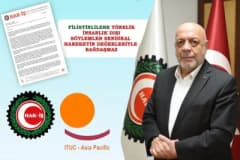 HAK-İŞ Genel Başkanı Mahmut Arslan ve ITUC-Asya Pasifik toplantısı