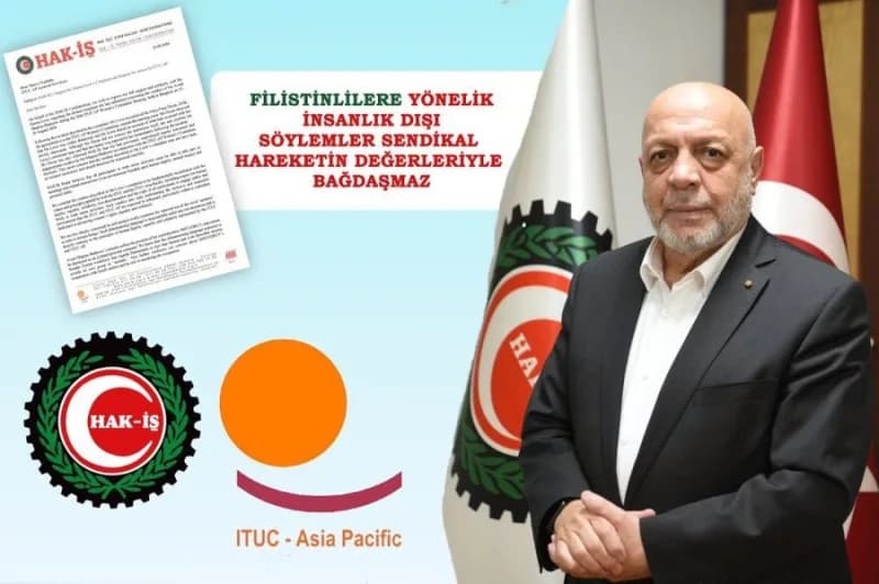 HAK-İŞ Genel Başkanı Mahmut Arslan ve ITUC-Asya Pasifik toplantısı