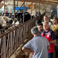 Hatay Altınözü’nde hayvancılık işletmesinde biyogüvenlik çalışmaları ve hastalıktan ari işletme modeli tanıtımı
