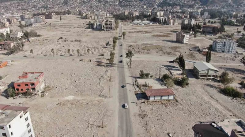Cumhuriyet Mahallesi'nde enkazlar kaldırıldıktan sonraki hali (Arşiv)