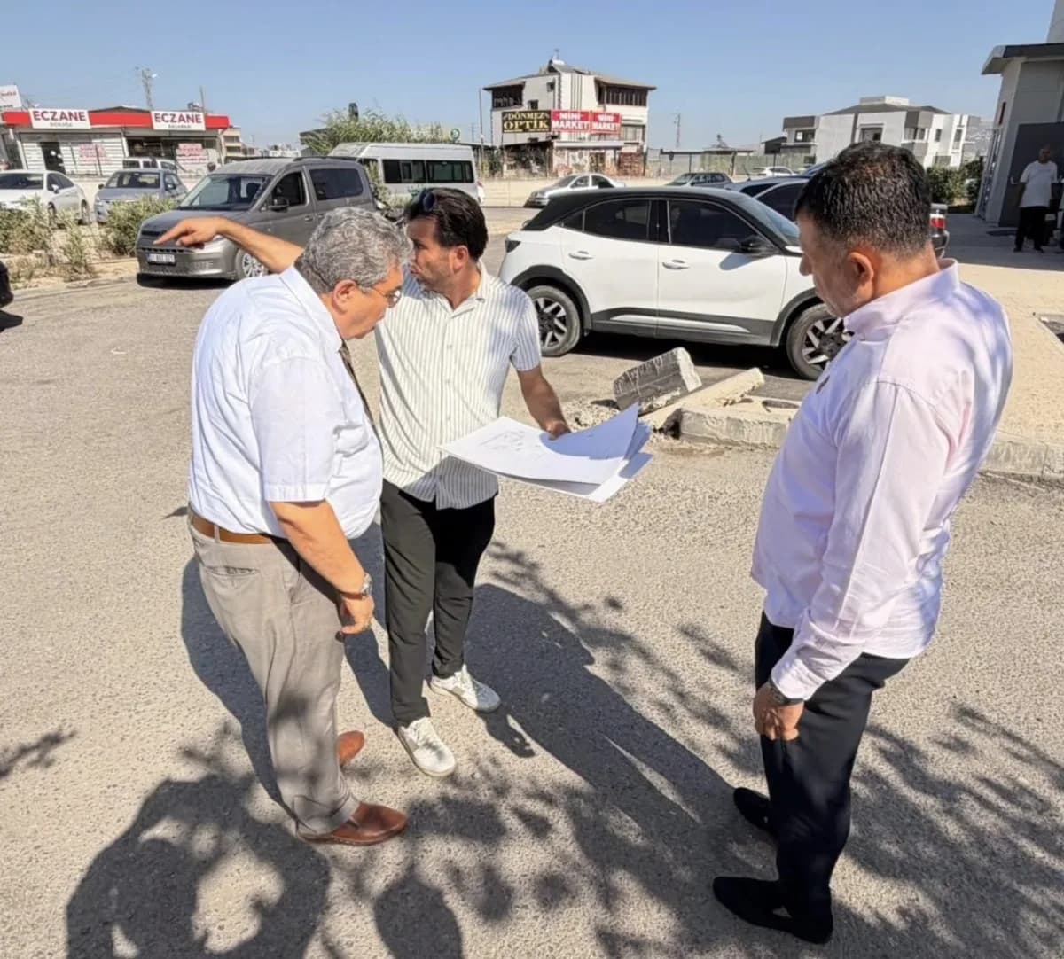 Hatay İl Sağlık Müdürü Dr. Sıtkı Sönmez, Hatay Eğitim ve Araştırma Hastanesi’nde yapılması planlanan mescid alanında inc