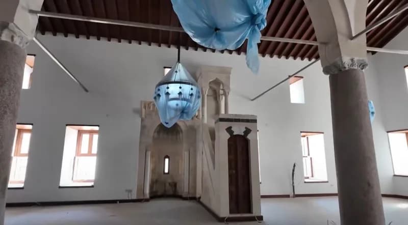 Vali Mustafa Masatlı, Mahremiye Camii ve Şeyh Ali Camii’nde devam eden restorasyon ve rekonstrüksiyon çalışmalarını ince