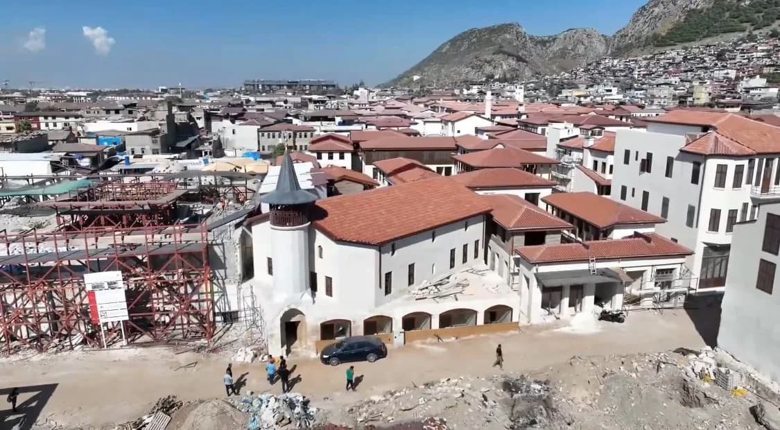 Vali Mustafa Masatlı, Mahremiye Camii ve Şeyh Ali Camii’nde devam eden restorasyon ve rekonstrüksiyon çalışmalarını ince