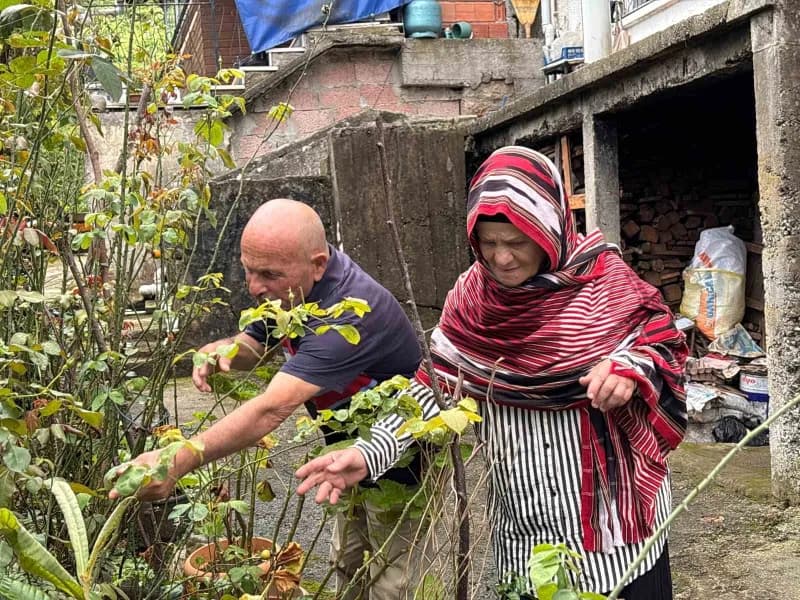 Akbaş çifti, Mısır ziyaretinin ardından Sürmene'ye döndü