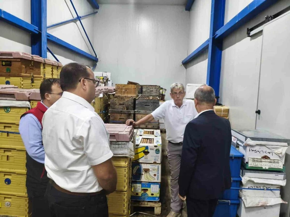 Havran’da Arı ürünlerinin muhafaza koşulları değerlendirildi