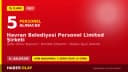 Havran Belediyesi Personel Limited Şirketi 5 daimi işçi alımı ilanı
