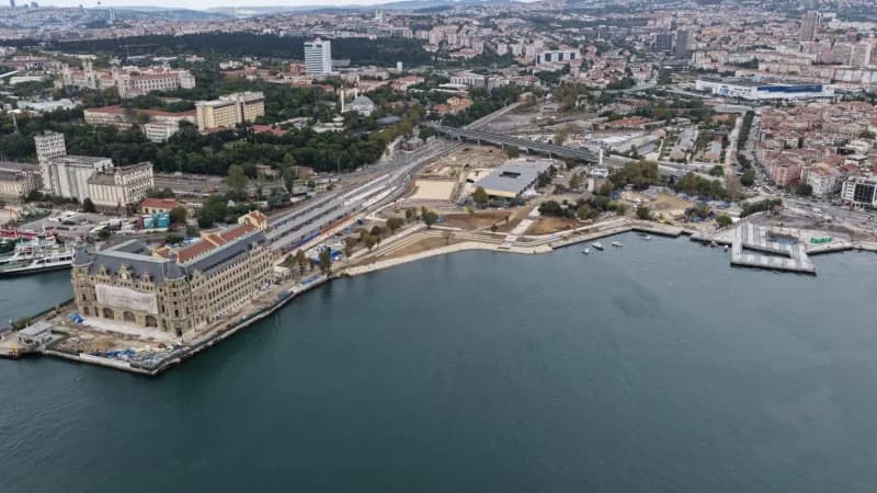 Kültür ve Turizm Bakanı Mehmet Nuri Ersoy, sosyal medya hesabından yaptığı paylaşımda, Haydarpaşa Gar Sahası’nda yürütül