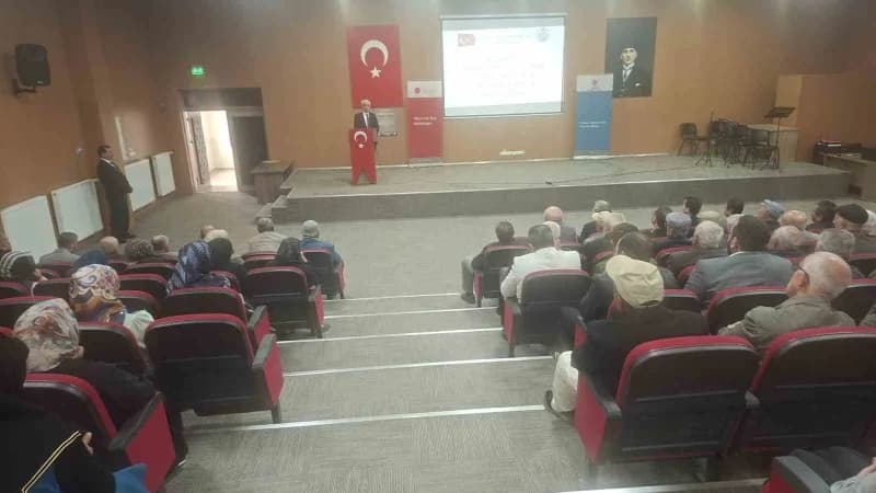 Hisarcık’ta "Peygamberimiz ve Güzel Ahlak" konulu Konferans