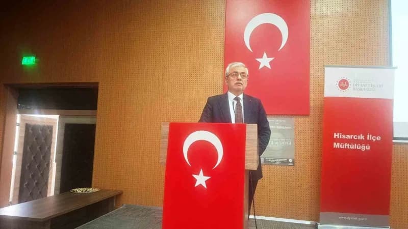 Hisarcık’ta "Peygamberimiz ve Güzel Ahlak" konulu Konferans