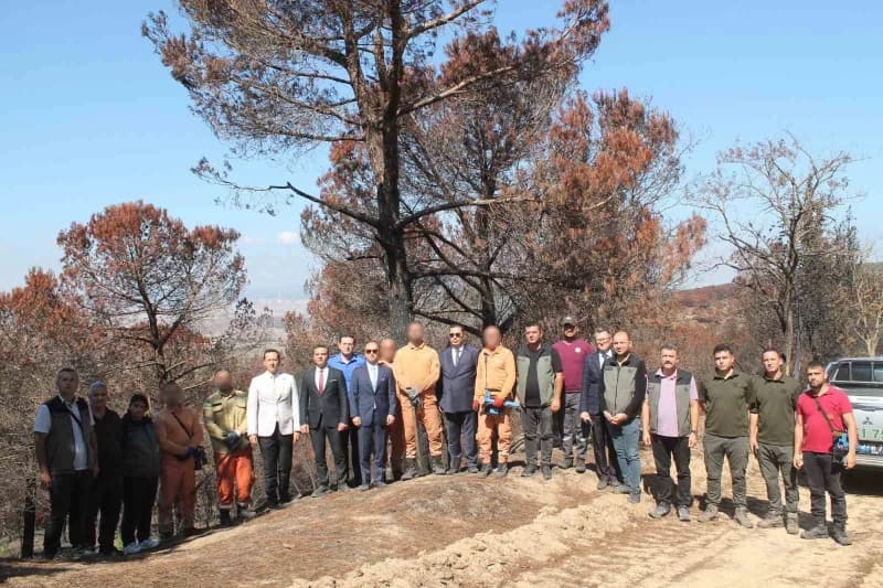 Balıkesir'in Bandırma, Gönen, Manyas, Susurluk ve Erdek ilçelerinde, ormanların korunması, bakım ve ağaçlandırma çalışma