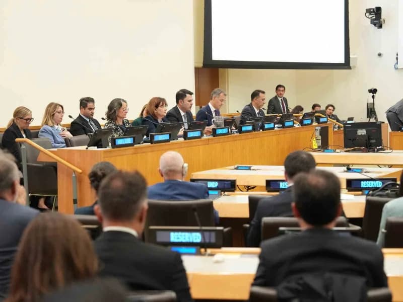 COP31 Başkanı ve Çevre, Şehircilik ve İklim Değişikliği Bakanı Murat Kurum, New York’ta Birleşmiş Milletler Kalkınma Pro