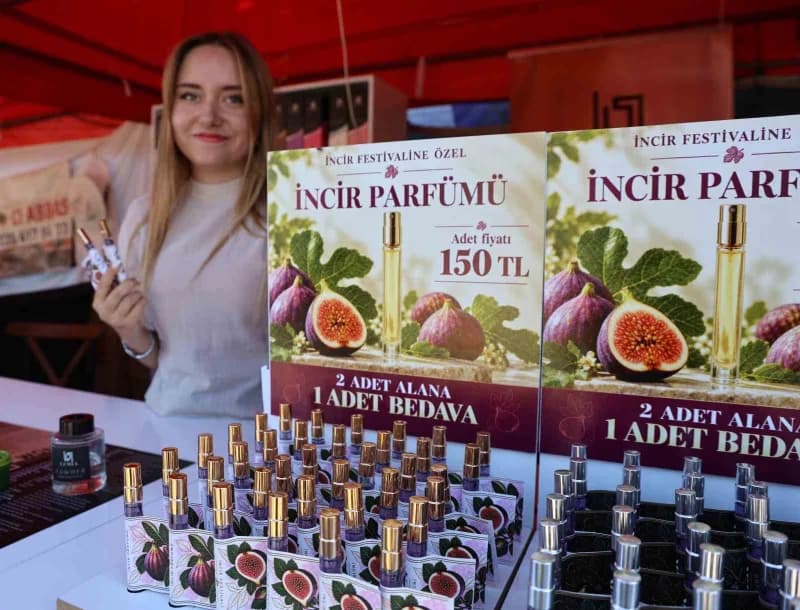 Germencikli 22 yaşındaki kimyager Ceren Ersancar, Aydın’ın tescilli ürünü incirden kadın ve erkeklerin kullanabileceği p